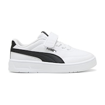 Puma Court Classic Clean Ac+ Ps Çocuk Günlük Ayakkabı 40375101 Beyaz Beyaz