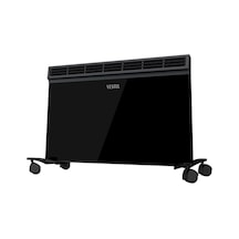 Vestel Uyumlu K 700 SE 2000 W Konvektör Isıtıcı Siyah