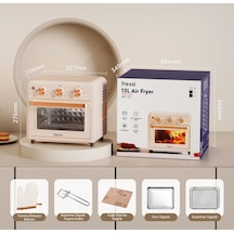 Fressi AF-01 13 L Retro Mini Fırın