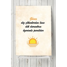 Güneş Motivasyon Poster