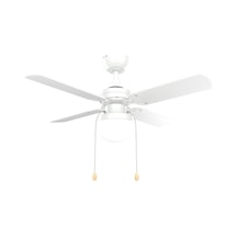 Fancium Dkf-401 Beyaz Aydınlatmalı Tavan Vantilatörü