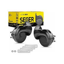 Seger 12 Volt Dadat Salyangoz Korna Seti Tek Fişli