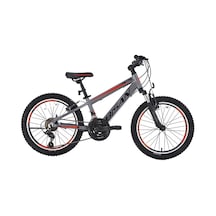 Bisan Cooper Çocuk Bisikleti 28 Cm V Fren 20 Jant 21 Vites Füme Kırmızı Füme - Kırmızı