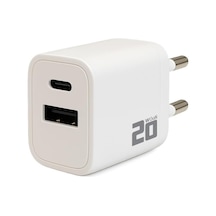 20w Gan Tip-c + Usb-a Sarj Seti