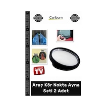Genişletilmiş Görüş Açısı Yan Ayna Güvenli Mükemmel Sürüş Deneyimi Araç Kör Nokta Ayna Seti 2 Adet