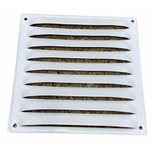Beyaz Sabit Kanat Metal Menfez 150x150 Beyaz