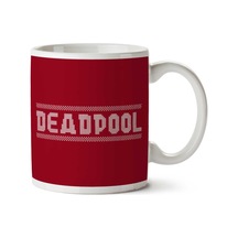 Christmas Knit Deadpool Whıte İki Tarafı Baskılı Kupa Bardak