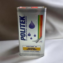 Politek Akrilik Tiner 5/1 Hızlı