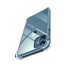 İphone 12 Mini 5.4 Anti-drop Silikon Kılıf Shockproof Şeffaf Kılıf- 5775 Mh-hs6759-7797