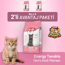 Tavuklu Yavru Kedi Maması 3 Kg - 2 Adet