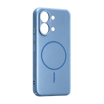 Xiaomi Poco X8 Pro Max Mika Pc Magsafe Kapak - Açık Mavi Çok Renkli