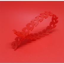 Kablo Bağı Özel Esnek Plastik Kelepçe 10x300 Mm 50 Adet Kırmızı