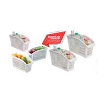 Buzdolabı Sepeti Dolap Içi Düzenleyici Sepet Organizer 5 Adet Belirtilmemiş Çok Renkli Tr Diğer