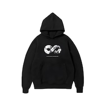 Epilons Zenda1125 Üç İplik Kapşonlu 10 Kasıma Özel Sweatshirt - Siyah Zenda478