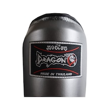 Dragondo Drgn-t52 Hakiki Deri Kaval Koruyucu Gri Kick Boks Kaval Koruyucu