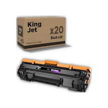 Kingjet Hp Uyumlu 150a W1500a Standart Kapasiteli 20'li Paket Toner Çipli Pro Mfp M141a