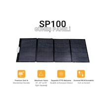 100w Katlanabilir Yüksek Verimli Güneş Enerjisi Şarj Paneli