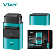 Vgr V-307 Metal Gövde Titanyum 9000 Rpm Sakal Makinesi Helix Cosmetic 180 Dk