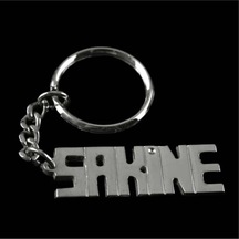 Sakine - 444 - - Nazblsmm - İsimli Anahtarlık Çok Renkli