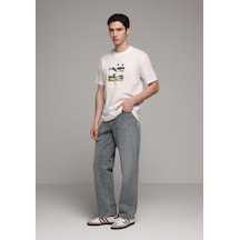 Colin's Colins Loose Relaxed Fit Erkek Green Cast Denim Jean Pantolon Cl1081074 Q1.v1 Dn44983