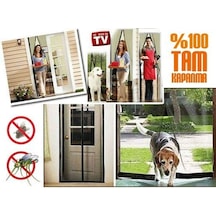 Mıknatıslı Kapı Sineklik Tülü-krem 105 X 205
