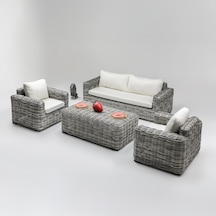 Ecolux Marcel Rattan Bahçe Oturma Grubu 686230