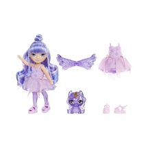 Rainbow High Littles Amethyst Willow Gökkuşağı Perisi Bebek Ve Evcil Hayvan 14 Cm 1 Adet