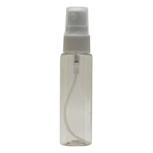 20ml Plastik Şeffaf Şişe Beyaz Sprey Başlık, 12 Adet, Dezenfektan Şişesi, Plastik Şişe, Medikal Şişe, Boş Şişe, Parmak Sprey Başlık, Spreyli Şişe Diğer