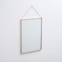 Resim & Fotoğraf Çerçeveleri Zincirli 35x25cm Pirinç & Gold