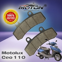 Motolux Ceo 110 %100 Uyumlu, Yüksek Kaliteli Ön Disk Fren Balatası