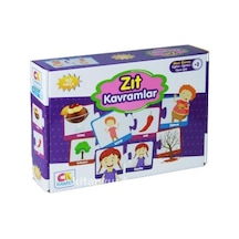 Ema Eğitici Oyun Seti Zıt Kavramlar Puzzle 40 Parç