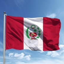 Peru Bayrağı 70 105 Cm Tek Ebat
