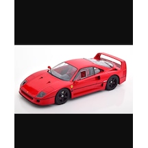 Kk Scale 1:18 Ferrari F40 Lightweight Kırmızı Model Araba