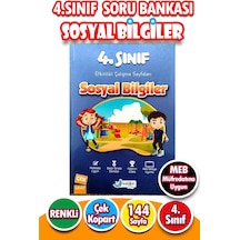 4.sınıf Sosyal Bilgiler - Etkinlikli Çalışma Ve Soru Bankası Kitabı
