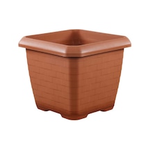 Serinova Hk04 Hisar 44 Litre Dış Mekan Saksısı Kahve