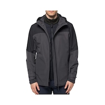 Jack Wolfskin Glaabach 3In1 Jkt Erkek Outdoor  Montu 1115291-6000 Siyah