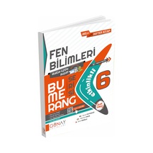 Günay Yayınları 6. Sınıf Bumerang Fen Bilimleri Akıllı Defter Kit