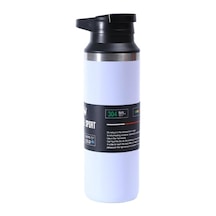Çelik İçli Termos 500 Ml Beyaz Skm018 Çok Renkli
