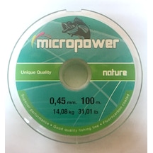 Mıcropower Nature 100m Yşl Mkr Misina 0,26mm
