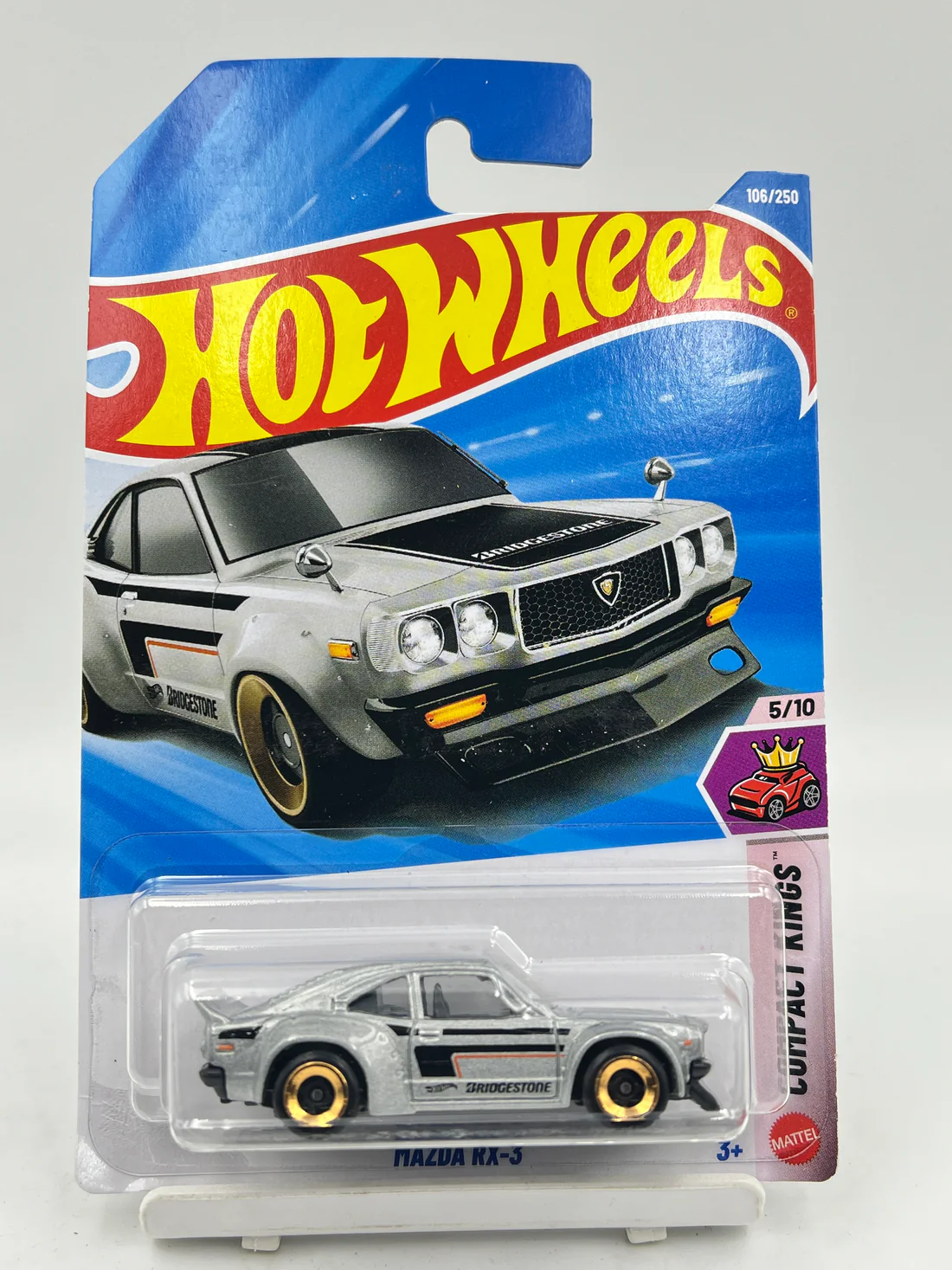 Hot Wheels 1/64 Mazda Rx-3 Jjj82 Compact Kings