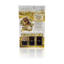 Gold Serisi 24k Altın Parçacıklı Serum İle 1 Kutu 2 X 50 Ml Ve Geliştiriciler Saç Boyası Yoğun Küllü Açık Kumral 8.11