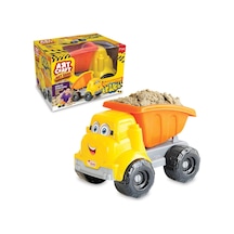 Art Sand Kumlu Oyun Kamyonu Kum Seti 250 Gr. - Oyun Kumu Seti - Kinetik Kum Seti - Natural Kum - Doğ Renkli