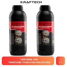 Kraftech Far Temizleme Far Temizleme Solüsyonu Kloroform Uyumlu 2 KG
