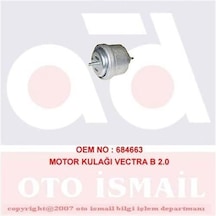 DOĞRU KAUÇUK 812 MOTOR TAKOZU VECTRA B  2.0 DTI 16V 2.0 DI