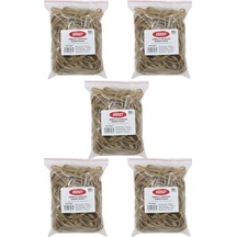 Ekoset 180x6mm Geniş Kauçuk Paket Ambalaj Kasa Lastiği 500 Adet