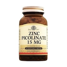 Solgar Zinc Picolinate 15 Mg 100 Kapsül
