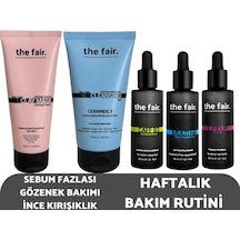 The Fair Sebum Fazlası Gözenek Bakımı İnce   Haftalık Bakım Rutini Seti