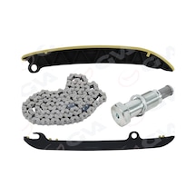Gva Eksantrik Zincir Seti Vw Golf6-jetta-polo-a3-leon 1.2tsı 08-12 Cbzb-cbza 4 Parça Gva 59c7522 03f198229a 03f109507b 03f109158k
