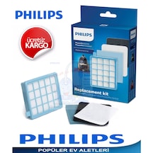 Yeni Philips Uyumlu Powerpro Compact Fc9323/07 Hepa Filtre Seti (409339719)
