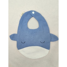 Venedy S Blue Whale Mama Önlüğü Mavi
